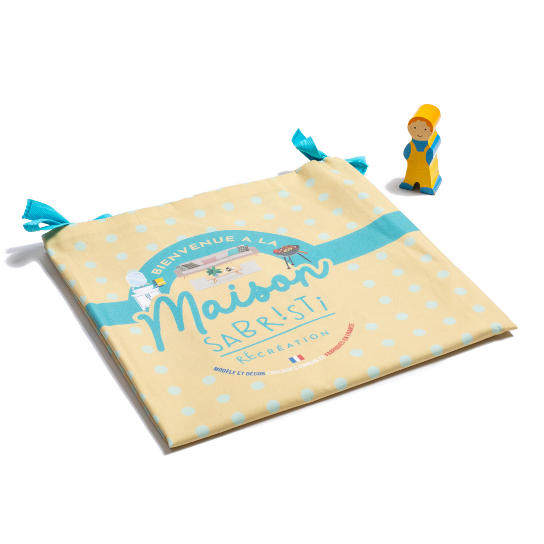 Tapis de jeu nomade "Bienvenue à la maison"