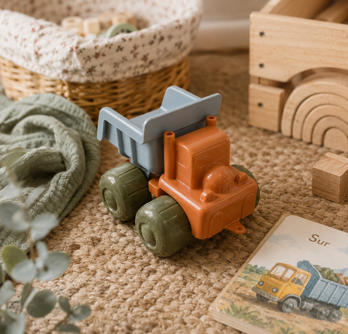 Véhicule bébé résistant bioplastique