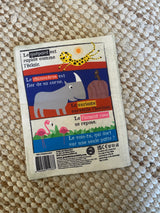 Livre "Mon journal en tissus animaux du safari"