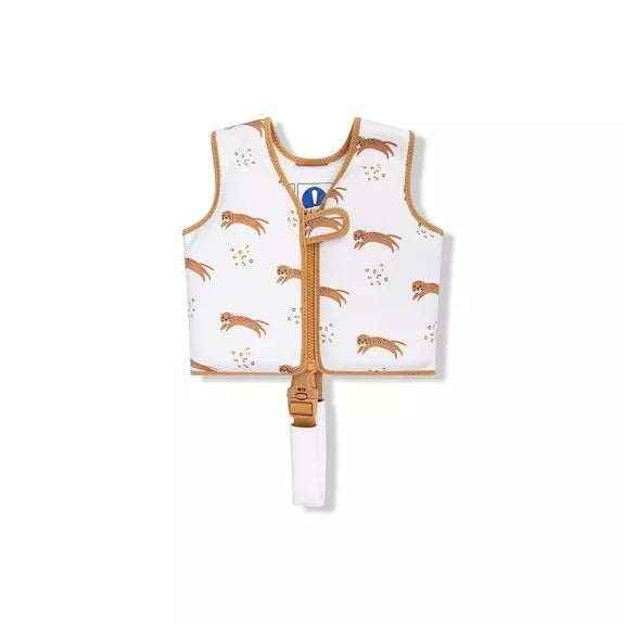 Gilet de natation léopard