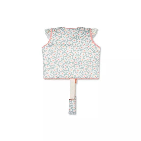 Gilet de natation fleurs bleu 2 - 3 ans