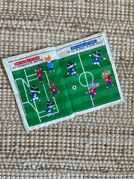 Livre "Mon journal en tissus Les Sports"