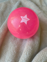 Petit ballon pailleté mouton summer rose 10 cm- Ratatam