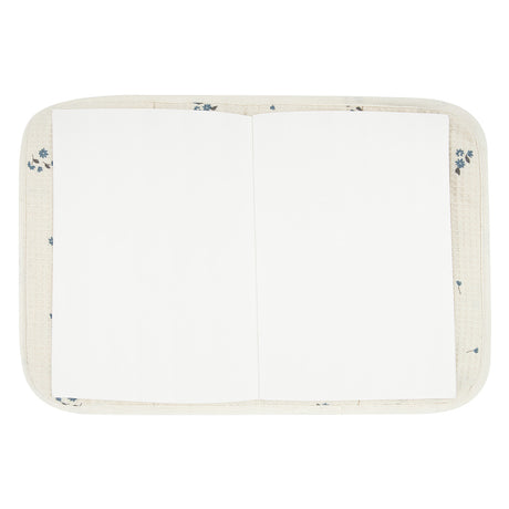 Protège carnet de santé nid d'abeille Poema - Lily Blue