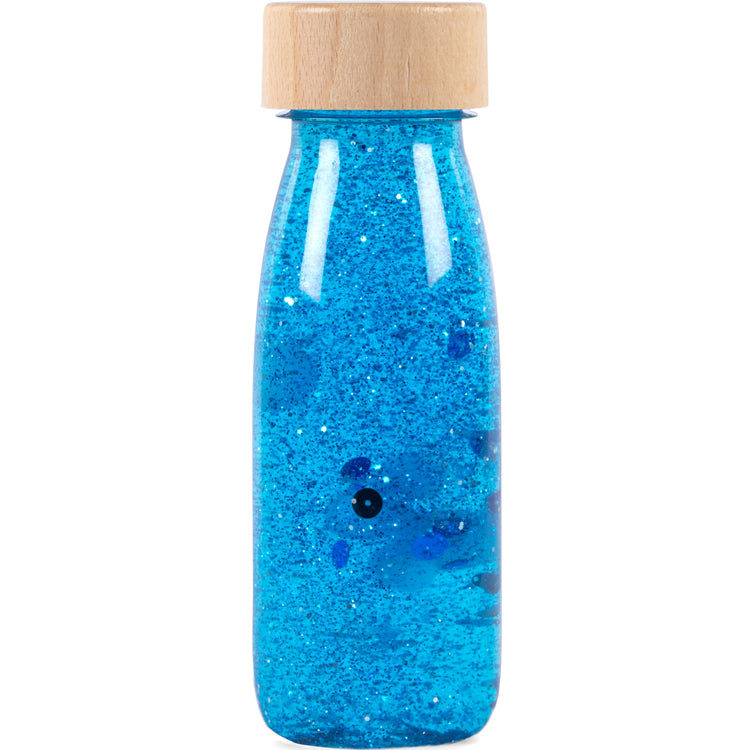 Bouteille sensorielle Float BLEUE - Petit boum