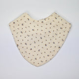 Bandana bouton bleu