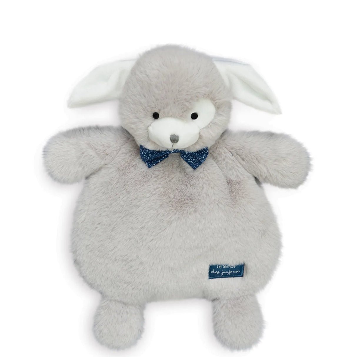 bouillotte chien gris déhoussable