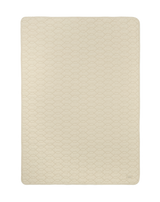 Couverture Wabi-Sabi matelassée en coton lavé ginger