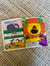 Livre "Mon journal en tissus animaux du safari"