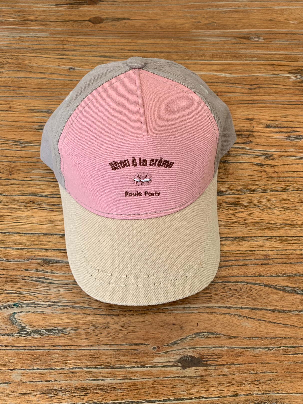 Casquette bébé enfant Chou à la crème 18mois - 4 ans