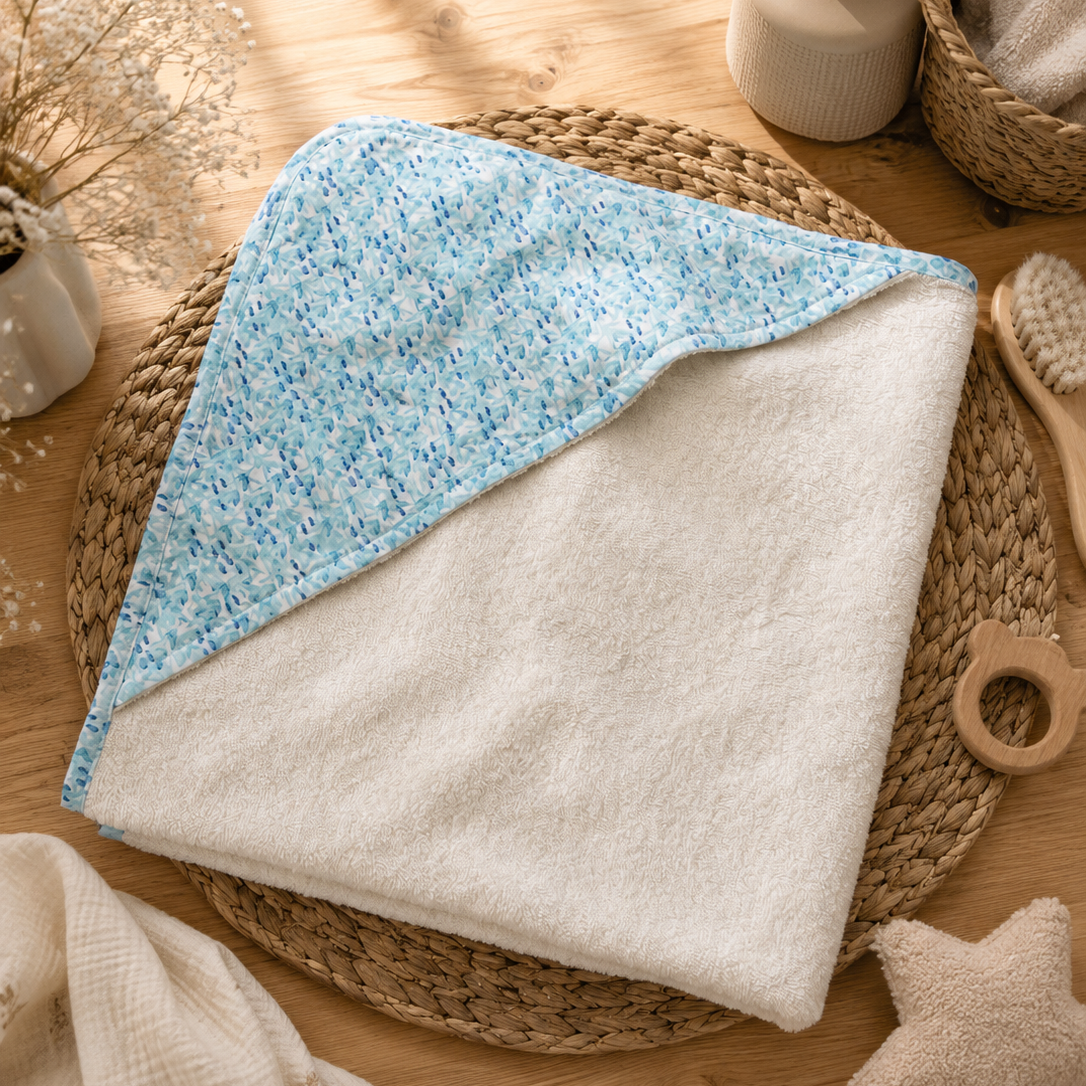 Cape de bain Petits poisson