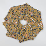 Lingettes lavables oisillon camel