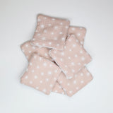 Lingettes rose soleil blanc