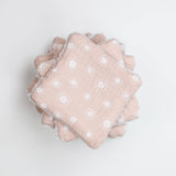 Lingettes rose soleil blanc