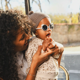 Lunettes de soleil Ourson Blanc Elysée - KI ET LA