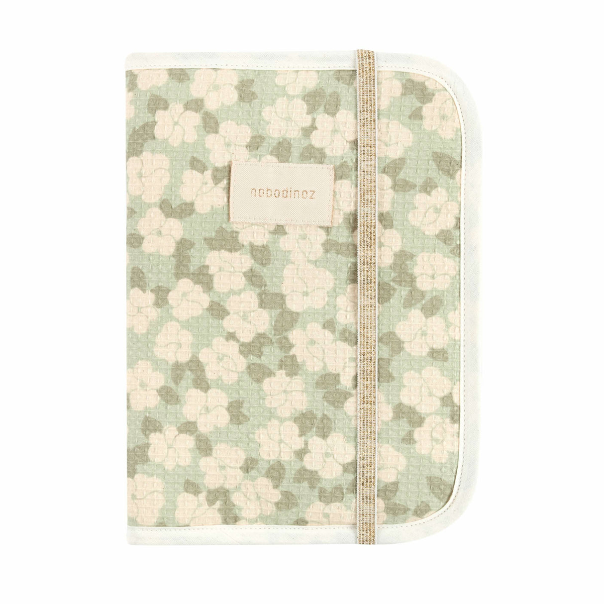 Protège carnet de santé nid d'abeille Poema - Green Sakura