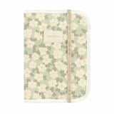Protège carnet de santé nid d'abeille Poema - Green Sakura
