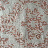 Poncho de bain bohème rose et blanc 2-3 ans