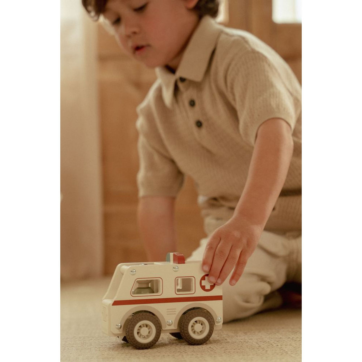 Ambulance en bois
