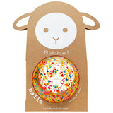 Balle de manipulation confetti multico 10 cm - Ratatam