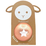 Petit ballon pailleté mouton cuivre 10 cm- Ratatam