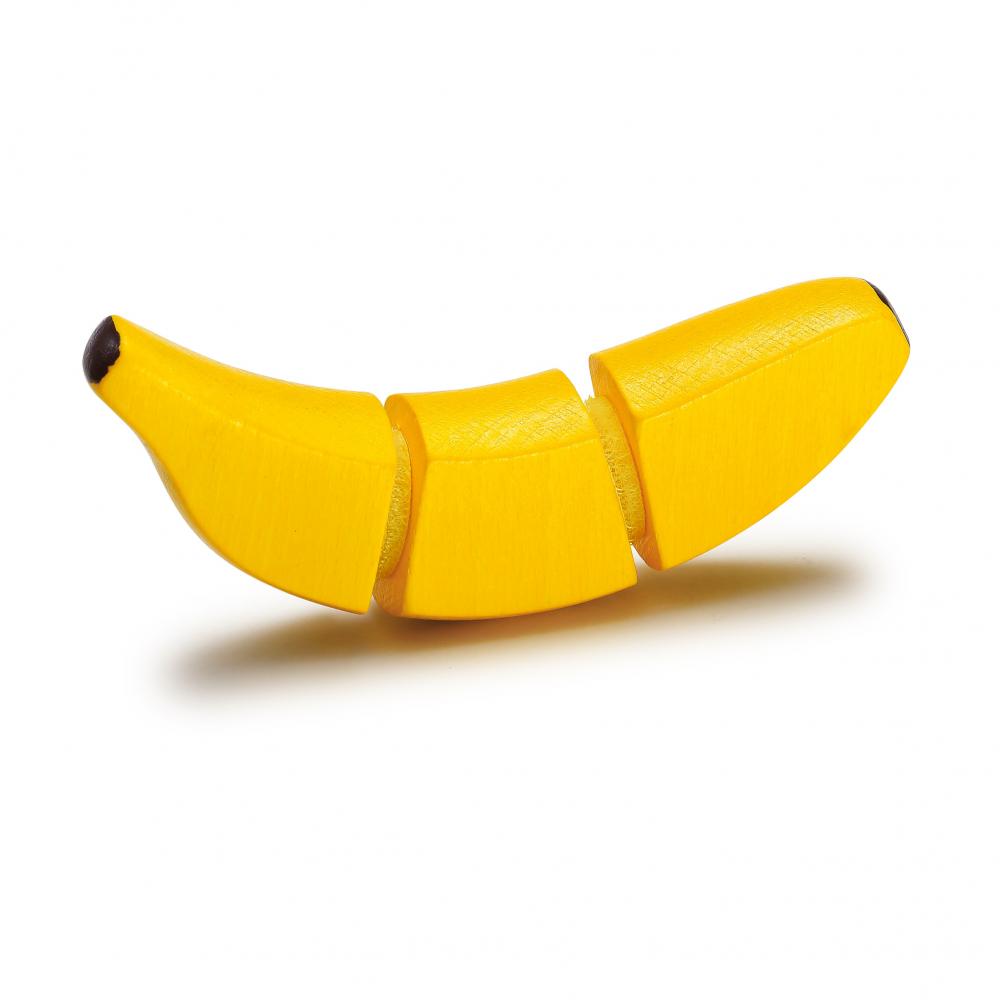 Banane à découper en bois pour dinette
