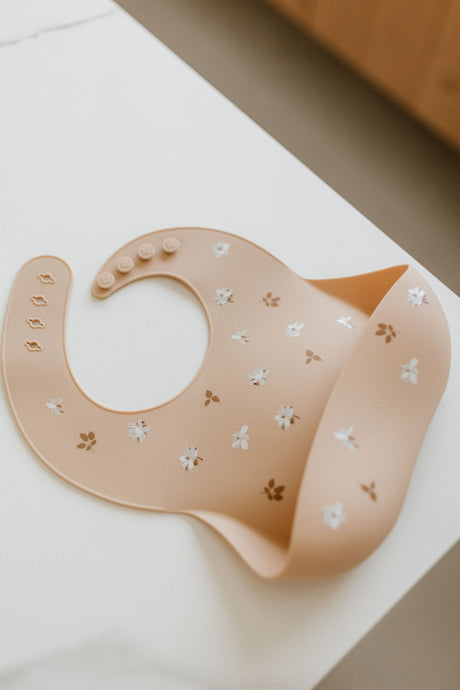 Bavoir silicone magnolia