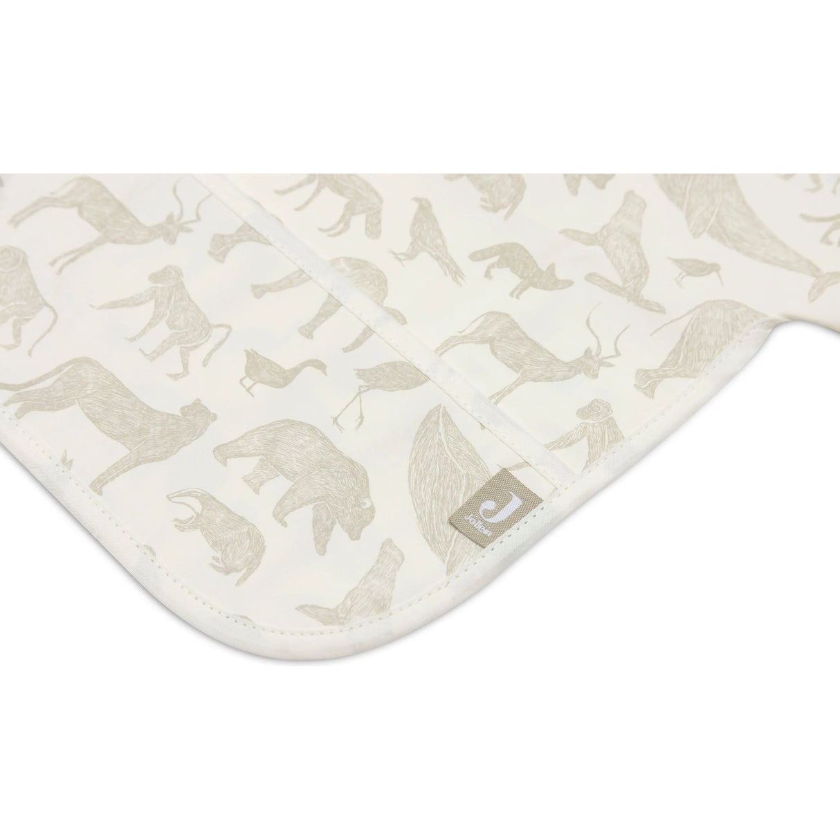 Bavoir à Manches Imperméables - Animaux green