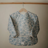 Bavoir tablier blue flowers