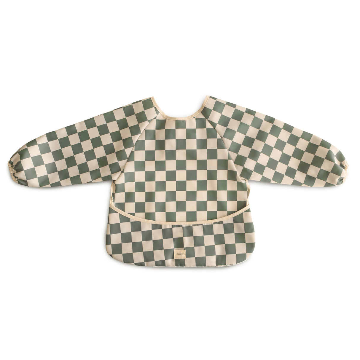 Bavoir tablier damier