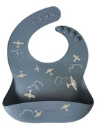 Bavoir silicone aviateur