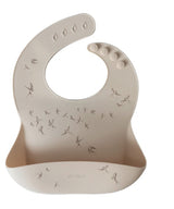 Bavoir silicone hirondelles