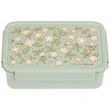 Lunchbox fleurs vert