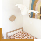 Boite à musique oiseau en bois