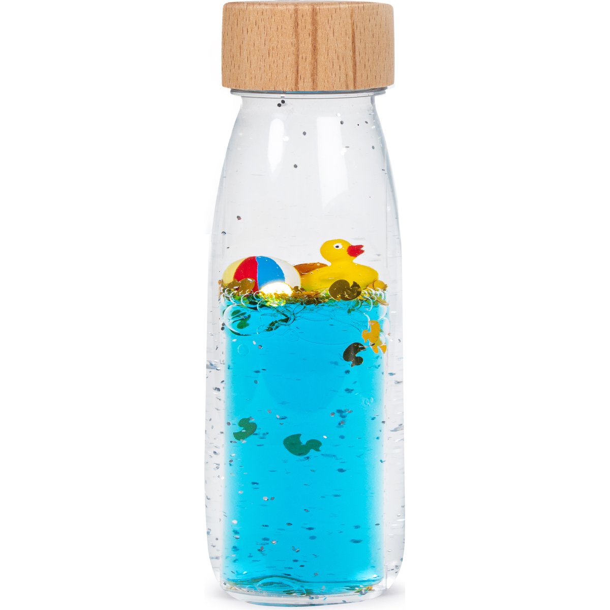 Bouteille sensorielle canard - petit boum