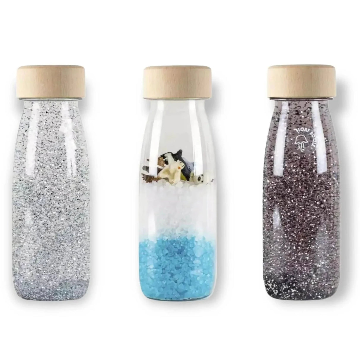 Bouteilles sensorielles pack ICE Banquise - Petit boum