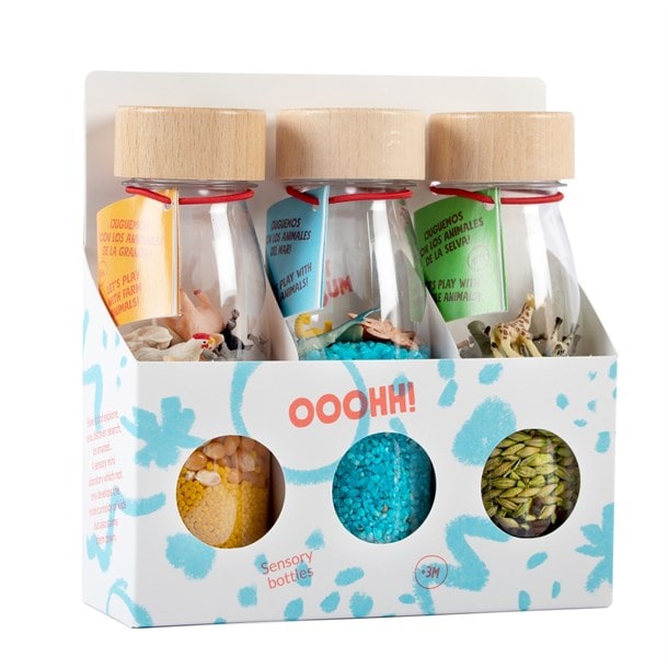 Bouteilles sensorielles pack nature - Petit boum