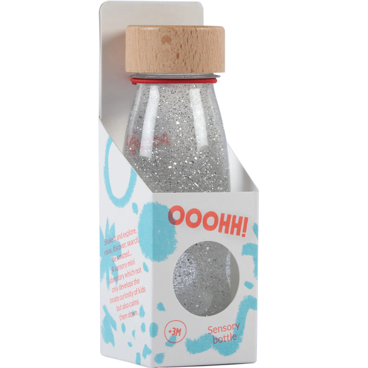 Bouteille sensorielle Float silver - Petit boum