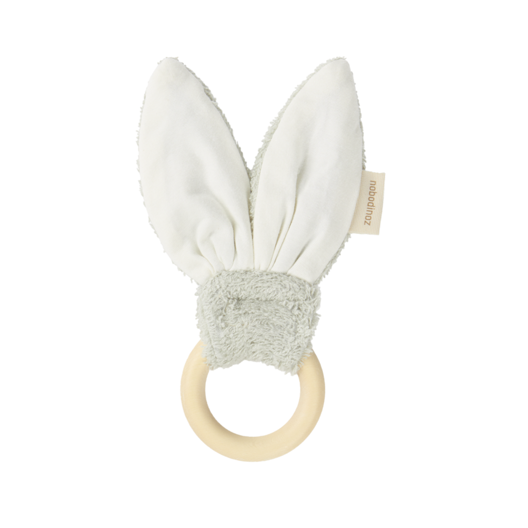 Anneau de dentition Bunny Nobodinoz Sage Green