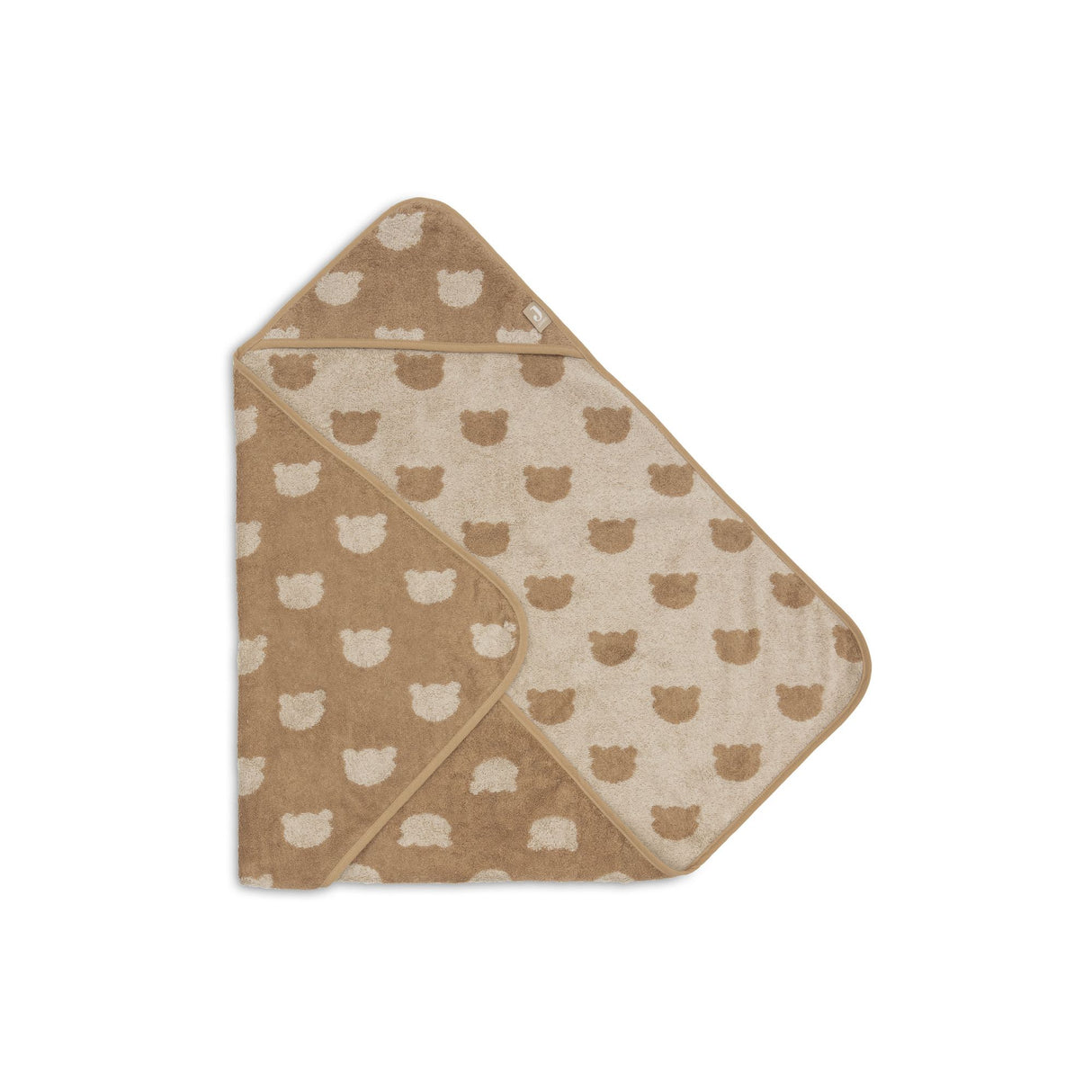 Cape de bain bébé Jacquard Teddy Bear
