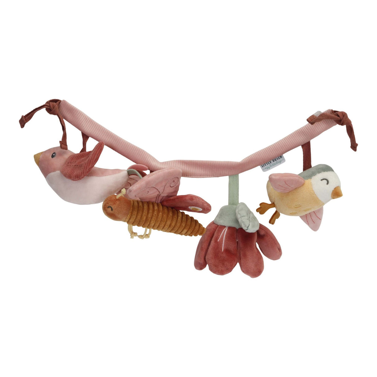 Chaîne d'activités pour poussette - Flowers & Butterflies