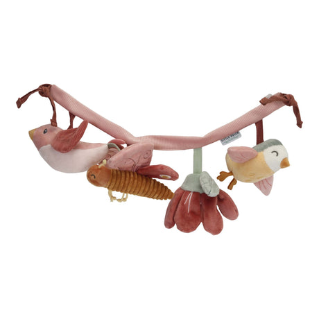 Chaîne d'activités pour poussette - Flowers & Butterflies