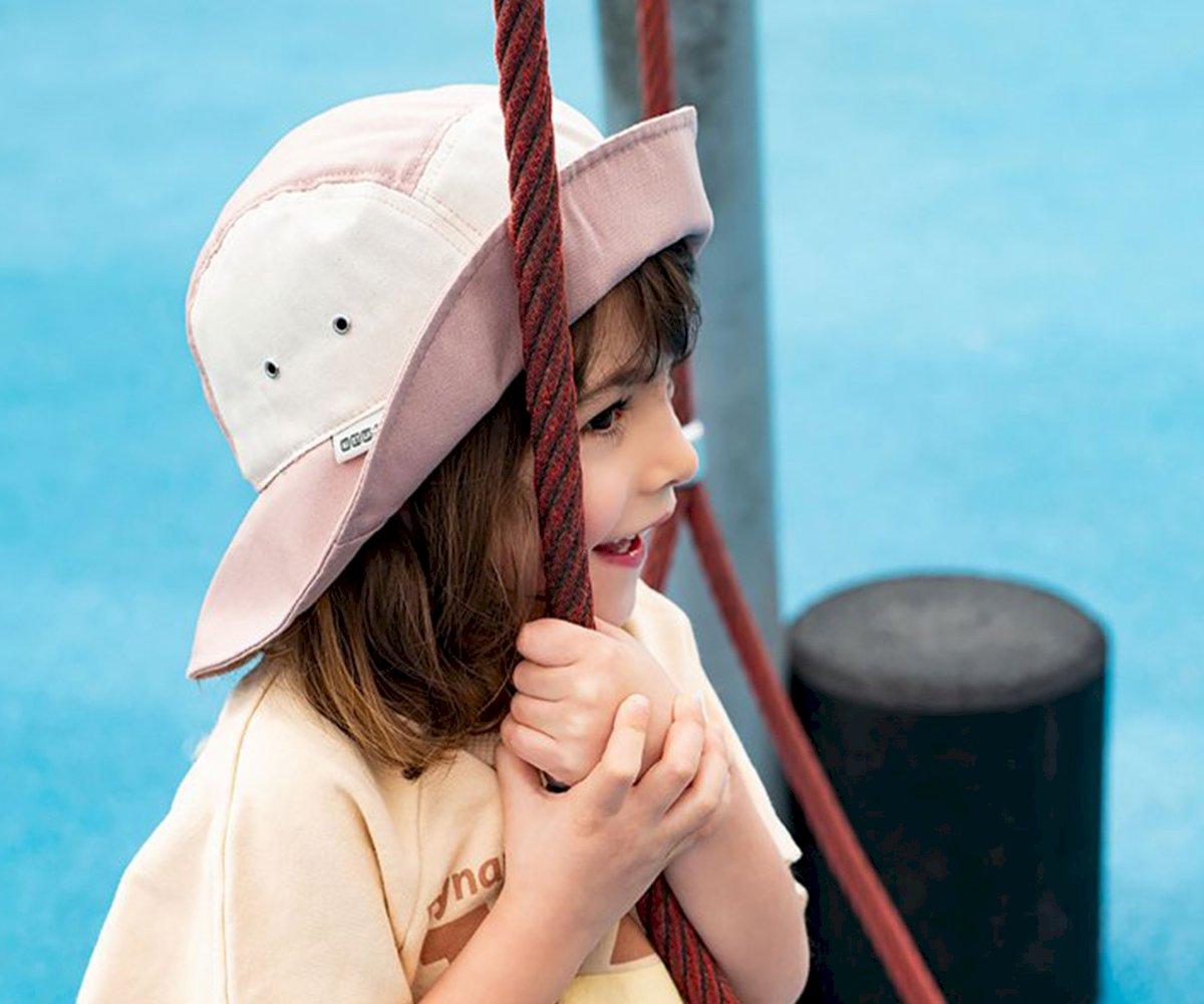 Chapeau bébé rose Camper Hat 0-12 mois - Ki et La