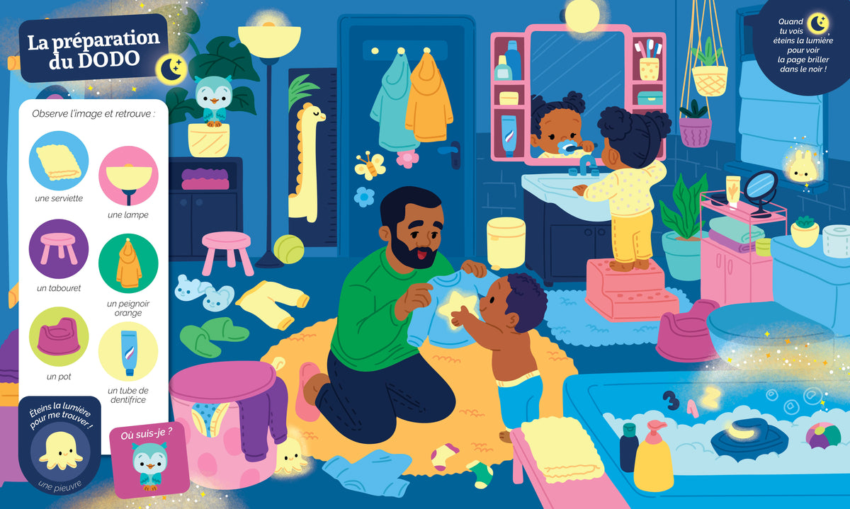Livre Cherche et trouve des tout-petits - Au dodo !