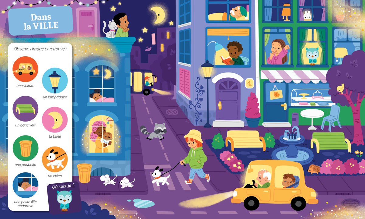 Livre Cherche et trouve des tout-petits - Au dodo !