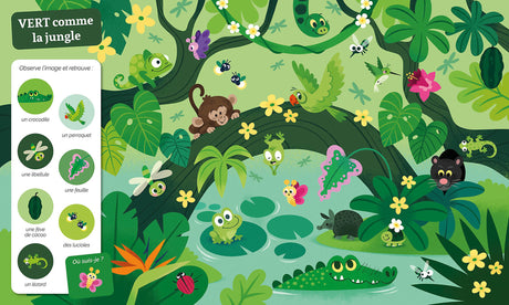 Livre Cherche et trouve des tout-petits - Les couleurs