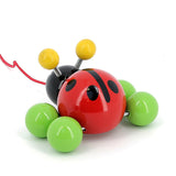 Jouet à tirer coccinelle - made in France