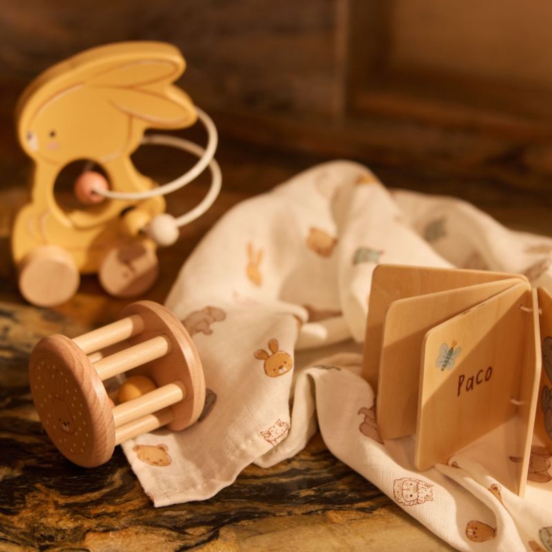 Coffret cadeau jouets en bois Bunny Luz