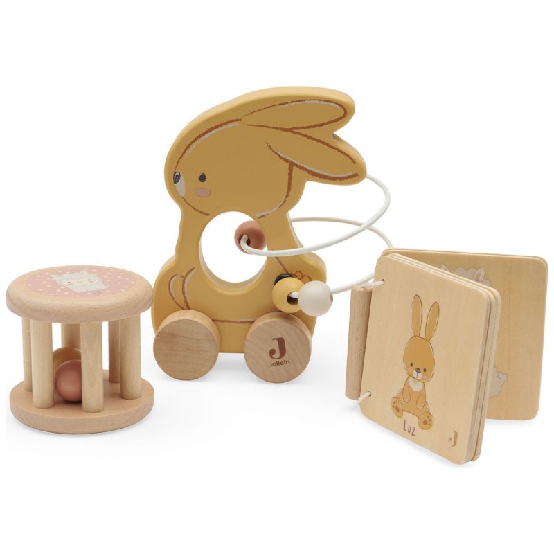 Coffret cadeau jouets en bois Bunny Luz
