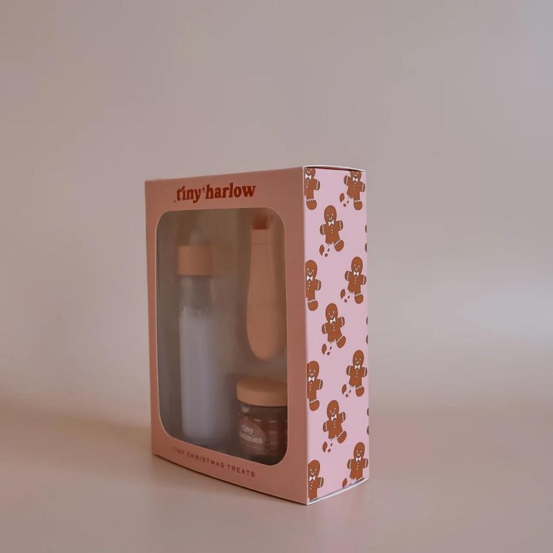 Biberon & petit pot spécial pain d'épices pour poupée